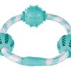 Denta Fun Koordring Met Natuurrubber Ballen Met Muntsmaak 20X20X20Cm 3 St