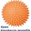 Egelbal Fluoriserend Vinyl Met Geluid Assorti 10X10X10 Cm 3 St
