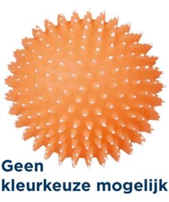 Egelbal Fluoriserend Vinyl Met Geluid Assorti 10X10X10 Cm 3 St