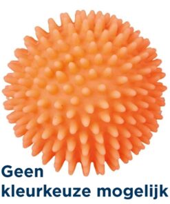 Vinyl Egelbal Met Geluid Assorti 7X7X7 Cm 4 St