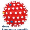 Vinyl Egelbal Met Geluid Assorti 6X6X6 Cm 4 St