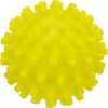 Vinyl Egelbal Met Geluid Lime 10X10X10 Cm 3 St
