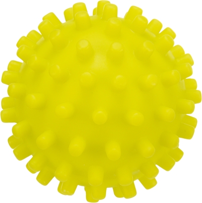 Vinyl Egelbal Met Geluid Lime 10X10X10 Cm 3 St