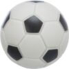 Voetbal Vinyl Zwart / Grijs 6X6X6 Cm 4 St
