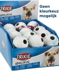 Natuurrubber Bal Aan Koord Assorti 30X6X6 Cm 24 St