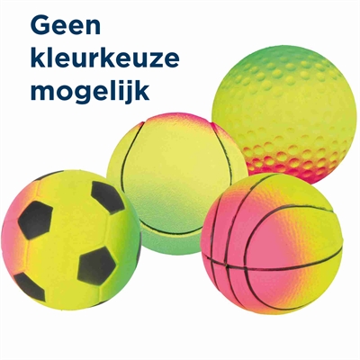 Schuimrubber Bal Assorti 7X7X7 Cm