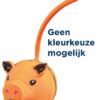 Latex Speelbal Dier Met Geluid Assorti 6X6X6 Cm 17 St