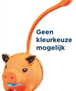 Latex Speelbal Dier Met Geluid Assorti 6X6X6 Cm 17 St