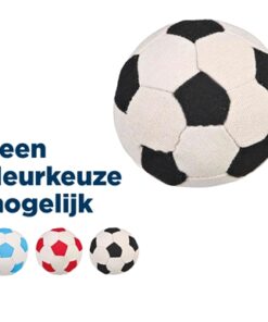 Soft Canvas Voetbal Assorti 11X11X11 Cm 12 St