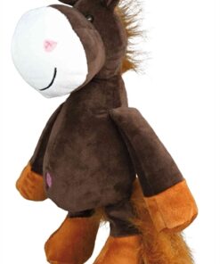 Pluche Paard Met Dierengeluid 32 Cm