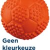 Natuurrubber Sportbal Diverse Assorti 7X7X7 Cm 3 St