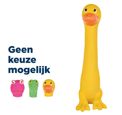 Latex / Polyestervlies Longie Met Geluid Assorti 18 Cm 3 St