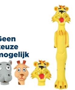Latex Longie Met Geluid Assorti 30-32 Cm 3 St