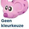 Latex Muis Met Geluid Assorti 8 Cm 4 St