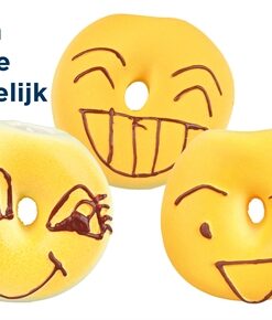 Latex Bagel Met Geluid Assorti 6X6X6 Cm 44 St