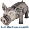 Latex / Polyestervlies Varken Met Dierengeluid Assorti 17 Cm 3 St