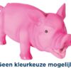 Latex / Polyestervlies Varken Met Dierengeluid  Assorti 21 Cm 3 St