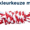 Touw Met 2 Handlussen Katoen Polyester Assorti 38 Cm 3 St