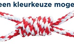 Touw Met 2 Handlussen Katoen Polyester  Assorti 38 Cm 3 St