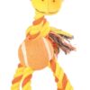 Pluche Dier Met Touw En Tennisbal Giraf 28 Cm 3 St