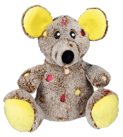 Pluche Muis Met Geluid 17 Cm 3St