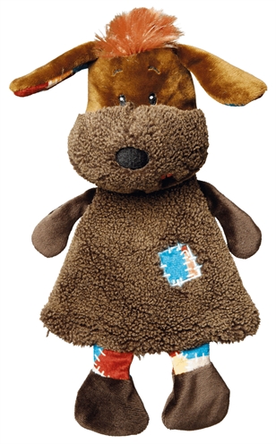 Pluche Hond Met Dierengeluid En Ritsel 28 Cm 3 St