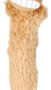 Pluche Loofa Longie Hond 35X7X7 Cm 3 St