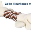 Pluche Dier Met Touwe En Geluid Assorti 32 Cm 3 St