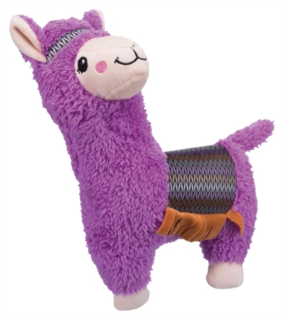 Pluche Alpaca Met Geluid Paars 31 Cm 2 St