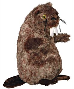 Pluche Bever Met Dierengeluid 27 Cm 2 St