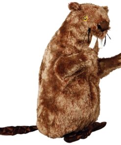 Pluche Bever Met Dierengeluid 40 Cm 2 St