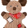 Muis Met Applicatie Stof / Jute Met Geluid 19 Cm 3 St