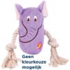Pluche Dier Met Touw Assorti 13 Cm 3 St
