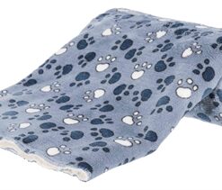 Deken Tammy Blauw / Beige 100X70X2Cm