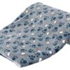 Deken Tammy Blauw / Beige 150X100X2 Cm