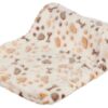Deken Lingo Softfleece Wit / Beige 150X100X2 Cm