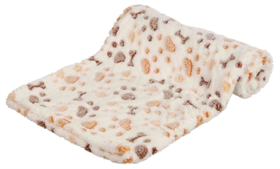 Deken Lingo Softfleece Wit / Beige 150X100X2 Cm