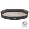 Vital Sofa Bendson Orthopedisch Ovaal Donkergrijs / Lichtgrijs 100X80X25 Cm