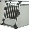 Vervoersbox Aluminium Zilver / Lichtgrijs 97X88X75 Cm