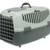 Be Eco Vervoersbox Capri Antraciet / Grijs-Groen 61X40X38 Cm