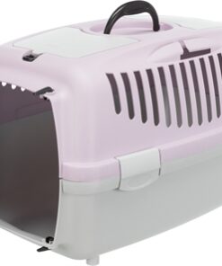 Vervoersbox Capri 2 Lichtgrijs / Lila 55X37X34 Cm