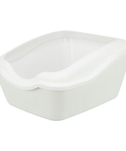 Kattenbak Cleany Cat Met Rand Wit 54X45X29 Cm