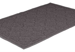 Schoonloopmat Voor Kattenbakken Pvc Antraciet Xxl 90X60 Cm