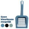 Kattenbakschep Voor Silicaatstrooisel Granulaat L Assorti 6 St