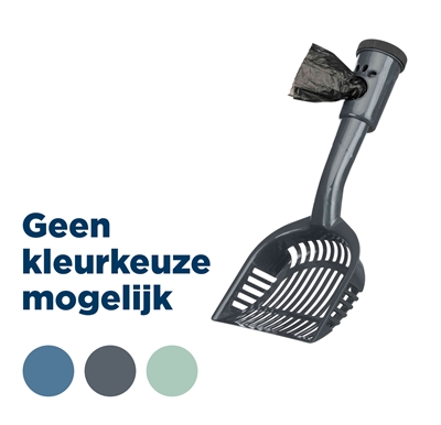 Kattenbakschep Met Poepzakjes Assorti 38 Cm 4 St