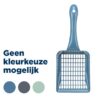 Kattenbakschep Voor Klonterend Strooisel Xl Assorti 6 St