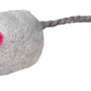 Set Muizen Pluche Met Catnip Wit / Grijs 5 Cm 4X2 St