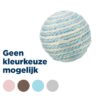 Bal Sisal Assorti 6X6X6 Cm 4 St