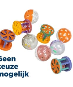 Bal / Rol Kunststof Assorti 4,5 Cm 60 St