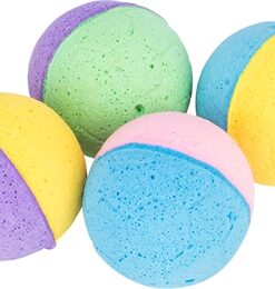 Set Softballen Softrubber Assorti 3,5X3,5X3,5 Cm 4 St